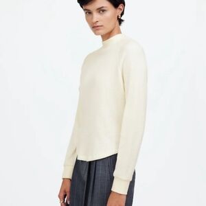 Madewell Cream Long Sleeve Tee